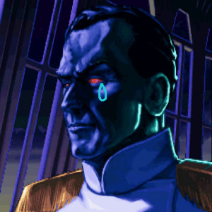 Grand Admiral Thrawn crying