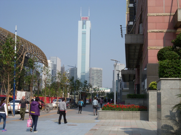 Buildings near my current workplace in Tianhe District, Guangzhou, China