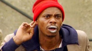 Dave Chappelle as Tyrone Biggums, a character that had a crack addiction
