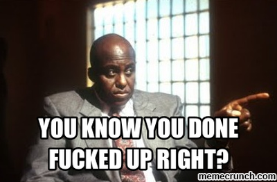 Bill Duke's famous line applies to Chinese scams