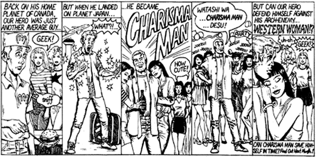 Charisma Man Comic