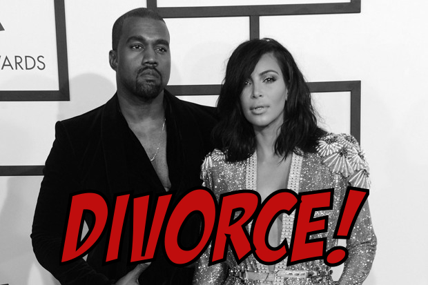 Kim Kardashian and Kanye West rumors of divorce